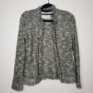 Angel of the North| Tweed Open Cardigan Sweater